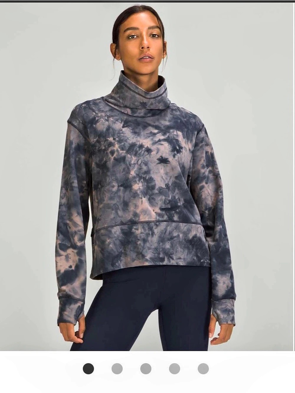Lululemon Ready to Rulu Pullover
Diamond Dye Lunar Rock True Navy - 6